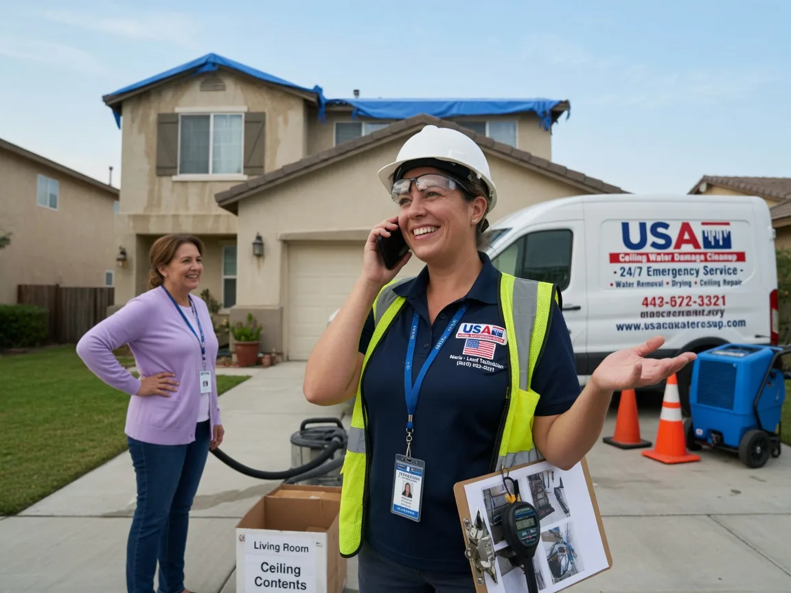 Ceiling Water Damage Restoration Bristol, IL FAQs